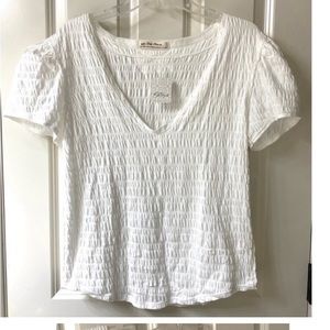 NWT Free People Sugar Cube Tee